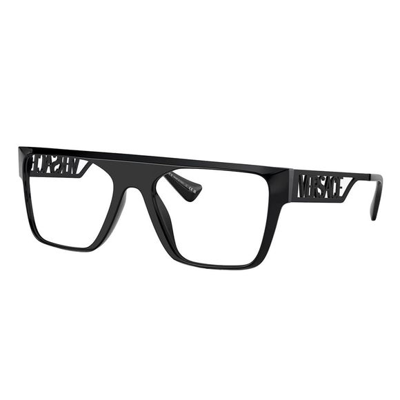 New Versace MOD-3326U 5380 Black Eyeglasses 53/19/145